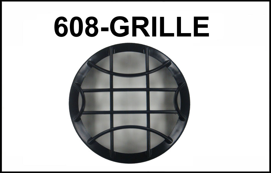 Black Grille Guard for 608