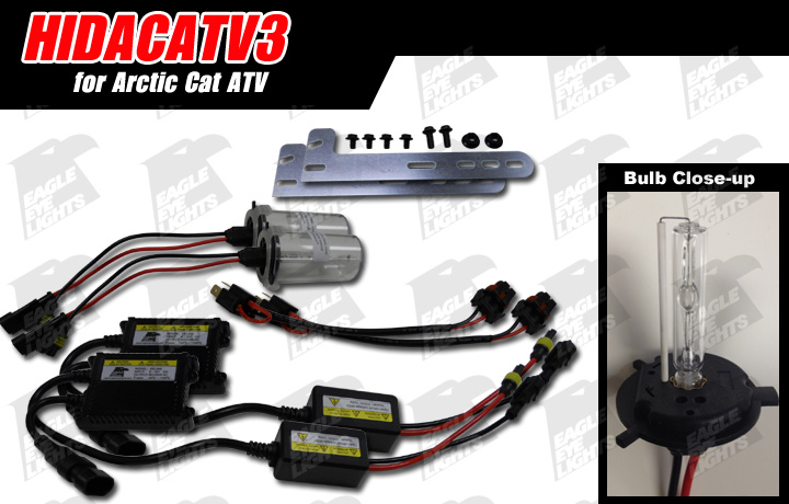 2012-2019 Arctic Cat ATV HID Conversion Kit [HIDACATV3]