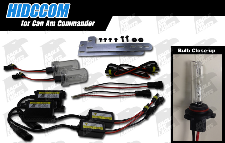2011-2020 Can Am Commander HID Conversion Kit [HIDCCOM]