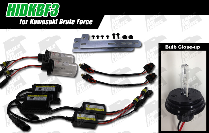 2005-2013 Kawasaki Brute Force HID Conversion Kit [HIDKBF3]