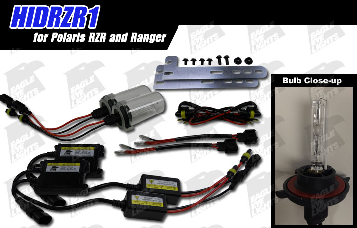 2011-2020 Polaris RZR and Ranger HID Conversion Kit