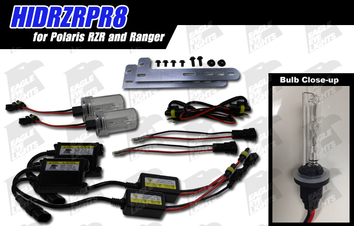 2008-2020 Polaris RZR and Ranger HID Conversion Kit [HIDRZRPR8]