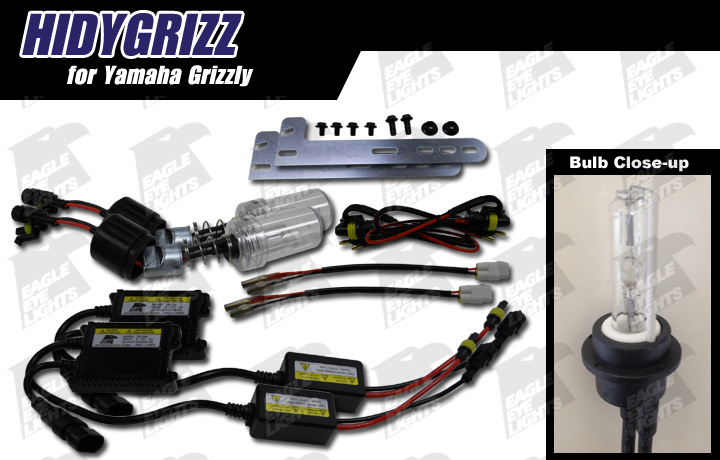 2002-2014 Yamaha Grizzly HID Conversion Kit [HIDYGRIZZ]