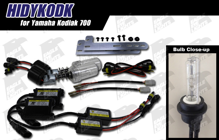 2016-2020 Yamaha Kodiak 700 HID Conversion Kit [HIDYKODK]