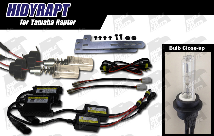 2006-2020 Yamaha Raptor HID Conversion Kit [HIDYRAPT]