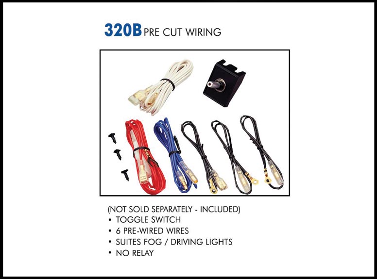 320B Pre Cut Wiring