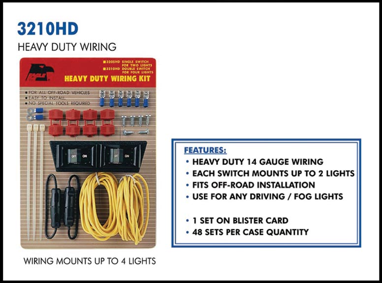 3210HD Heavy Duty Wiring