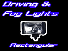 Driving & Fog Lights - Rectangle
