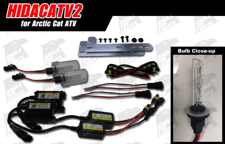 2002-2017 Arctic Cat ATV HID Conversion Kit [HIDACATV2]