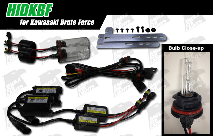 2005-2013 Kawasaki Brute Force HID Conversion Kit [HIDKBF]