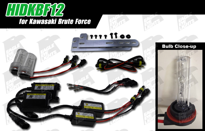 2012-2020 Kawasaki Brute Force HID Conversion Kit [HIDKBF12] - Click Image to Close