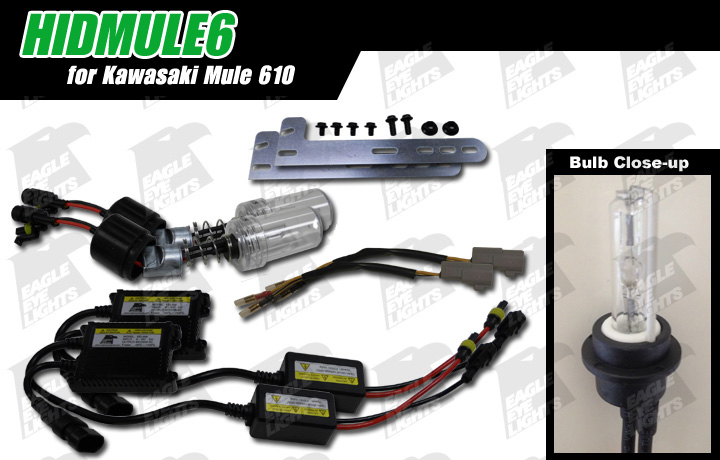2008-2015 Kawasaki Mule HID Conversion Kit [HIDMULE6]