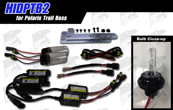 2003-2009 Polaris Trail Boss HID Conversion Kit [HIDPTB2]