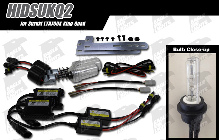 2005-2007 Suzuki King Quad HID Conversion Kit [HIDSUKQ2]