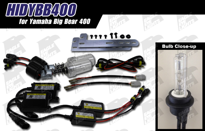 2000-2012 Yamaha Big Bear 400 HID Conversion Kit [HIDYBB400]