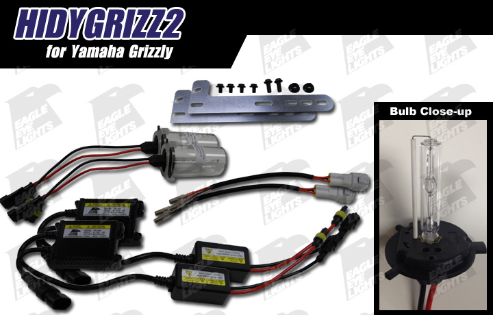 2007-2015 Yamaha Grizzly HID Conversion Kit [HIDYGRIZZ2]