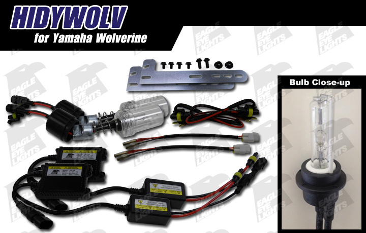 2002-2010 Yamaha Wolverine 350 & 450 HID Conversion Kit [HIDYWOL
